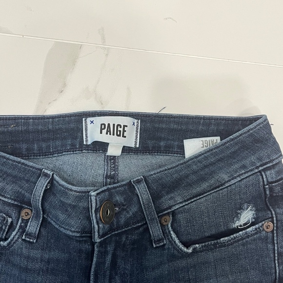 Paige | Verdugo Ankle Distressed Jeans - Picture 5 of 5